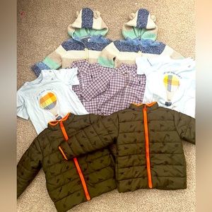 Twin boys clothes and jackets